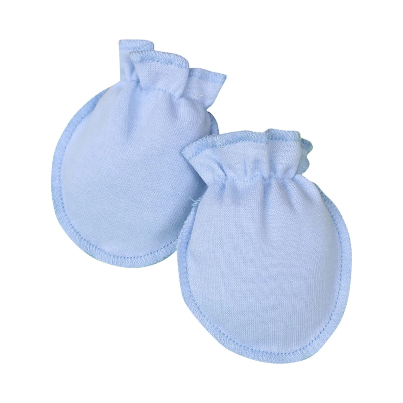 

Anti Scratch Newborn Mittens Baby Must Haves Soft Airy Infant Gloves Toddler Daily Use Solid Color Stretchy Baby Hand Guard Item