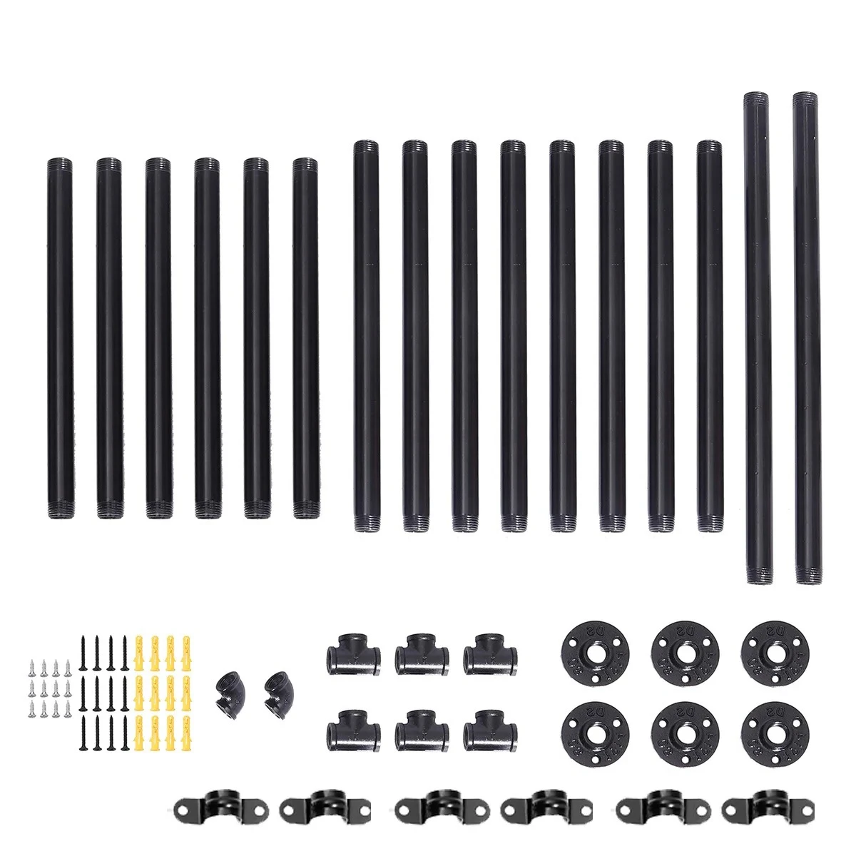 Etageres-a-tuyaux-noires-2-pieces-decoration-de-maison-etagere-a-5-niveaux-meubles-industriels-support-d'etagere-murale-etageres-de-rangement-suspendues-tuyau-en-fer