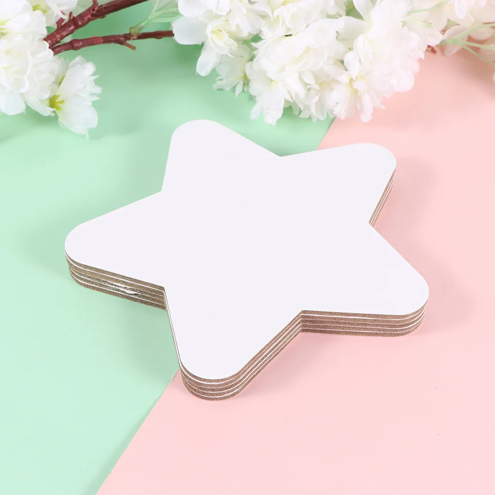 

10 Pcs Pentagram Oil Painting Drawing Board Pre Drawn Canvas to for Acrylic Cotton Tool Student Star Shaped