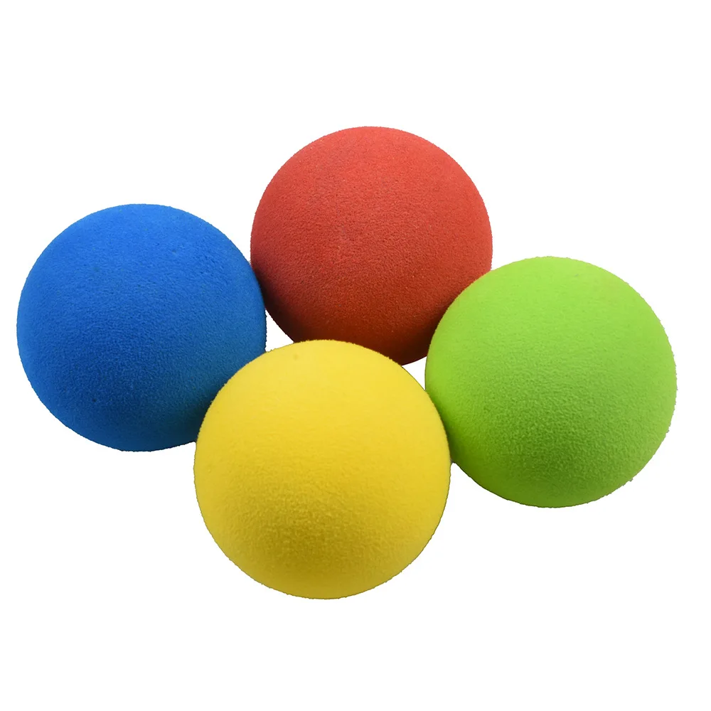 42mm Solid EVA Golf Practice Balls Colorful Foam Sponge Soft Balls Indoor Training Golf Balls Safe Home Golf Exercise Accessory