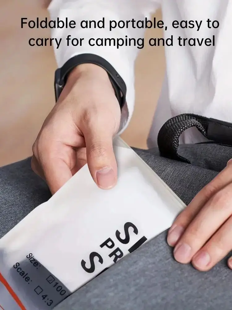 16:9 ポータブル折りたたみ式ホワイトソフトスクリーン、60～150インチ高解像度壁掛け拡張プロジェクションスクリーン