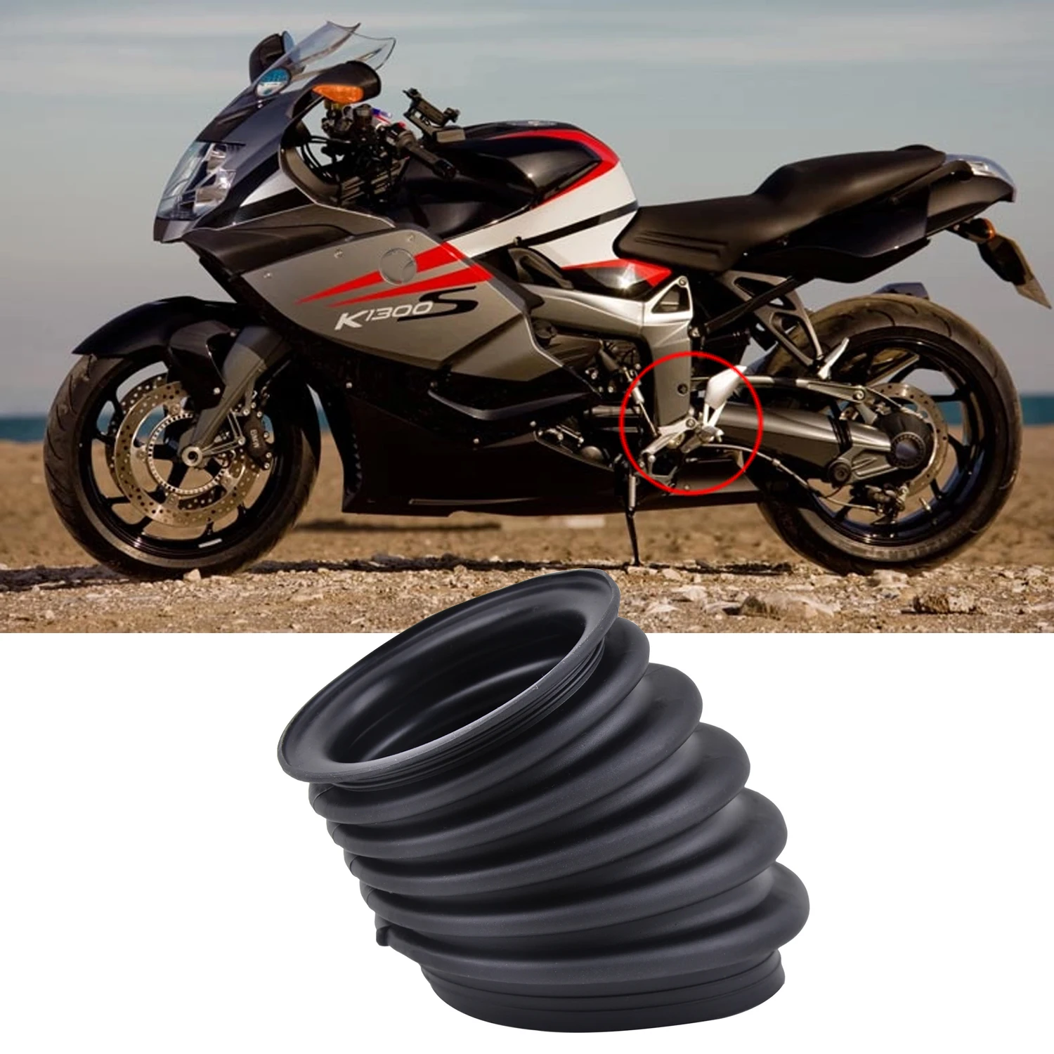 

Паннические прокладки трансмиссионного вала, резиновая втулка трансмиссионного вала, крышка привода багажника для BMW K1200 K1300 R S GT 2003-2015 PA66