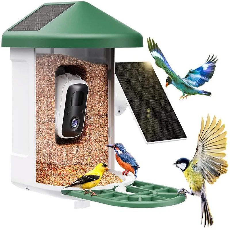 2026 Smart Bird Feeder with 3MP/2K HD Camera, Wireless Live Streaming to Phone | Bird Watching & Nature Monitoring Station