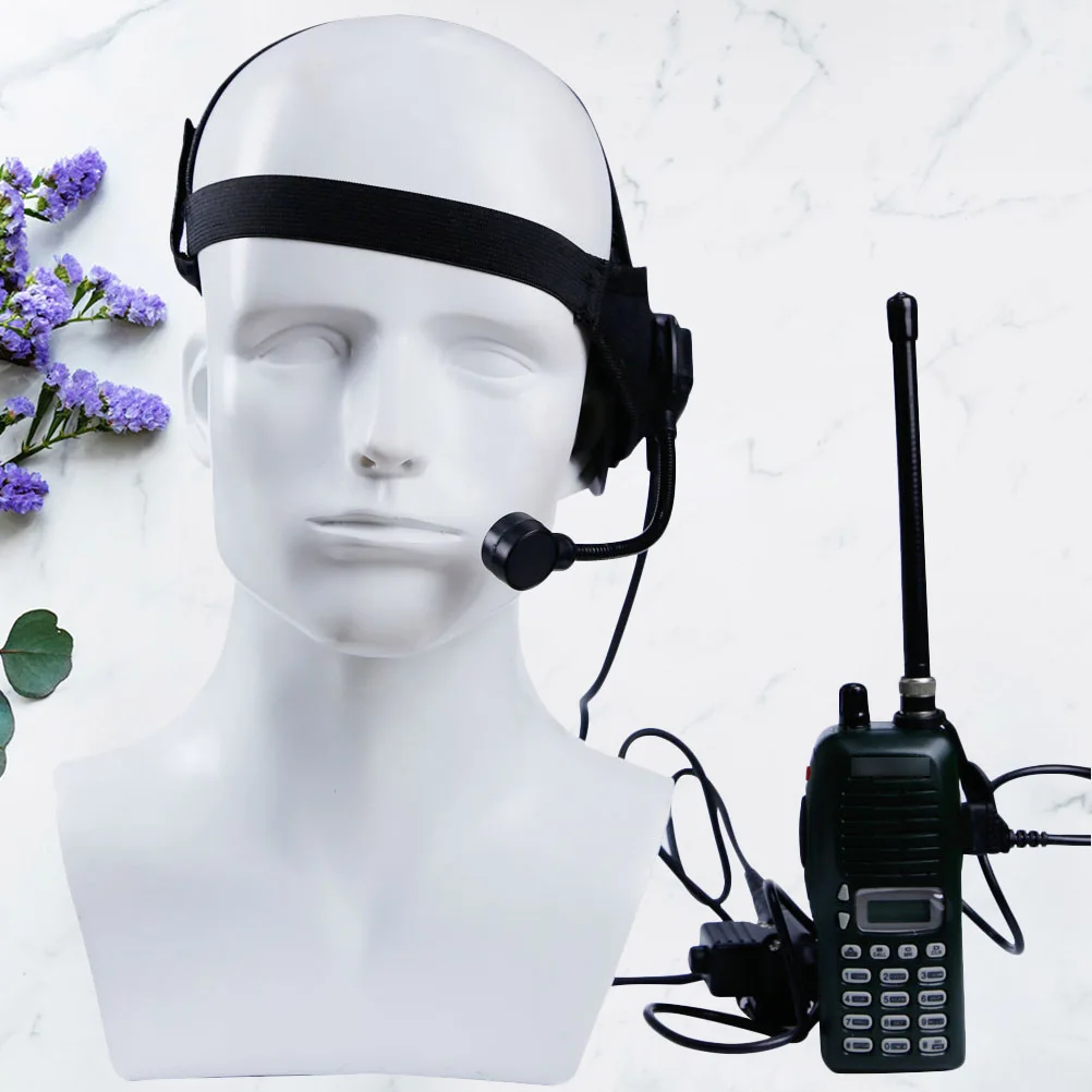 

Tactical Headphones Earphones Soundproof Earmuff Round Headset Anti-Noise Unilateral