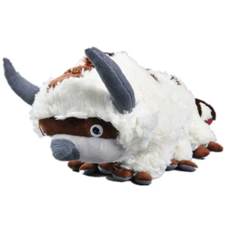 Jouet en peluche de 45CM, Avatar du dessin animé Kawaii, Appa, poupée douce pour bébé