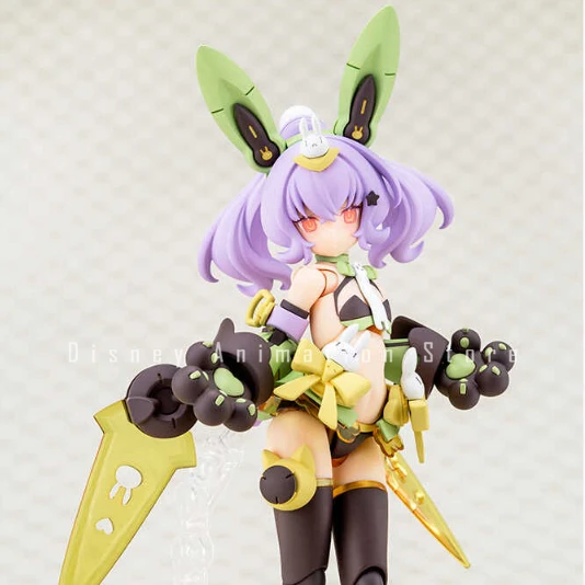 Pre-Sale 100% Kotobukiya MEGAMI DEVICE PUNI☆MOFU Rabbit 13.5CM Anime Action Figures Mobile Suit Girl Collection Assembly Model