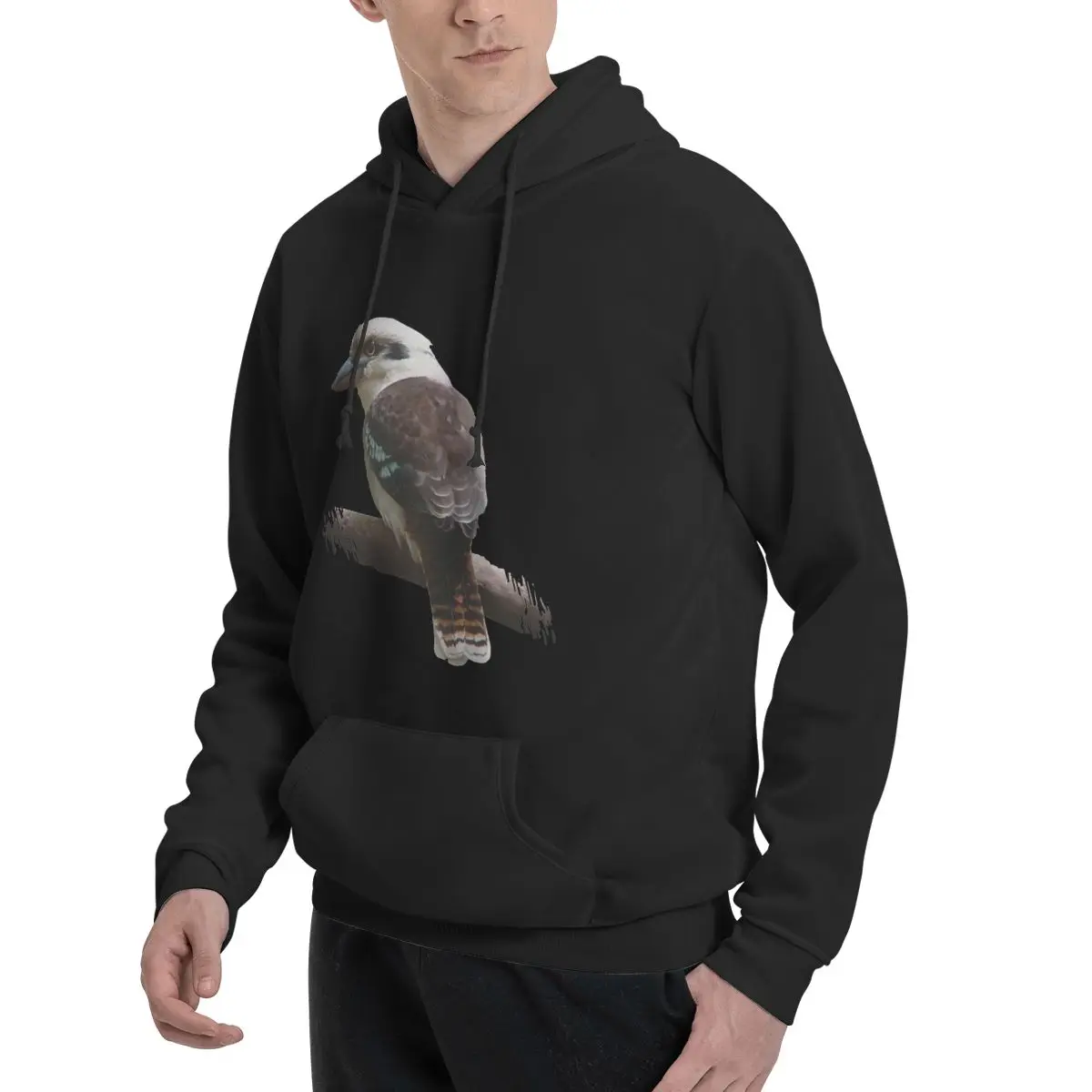 Sweat à capuche en polyester Kookaburra pour homme, sweat-shirt chaud, couleurs Dif, TANatershirt