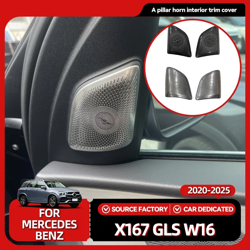 

Лидер продаж, молдинги, подходящие для Mercedes-Benz X167 GLS W167 GLE C167 GLE Coupe, внутренняя модификация, украшение твитера на стойке A