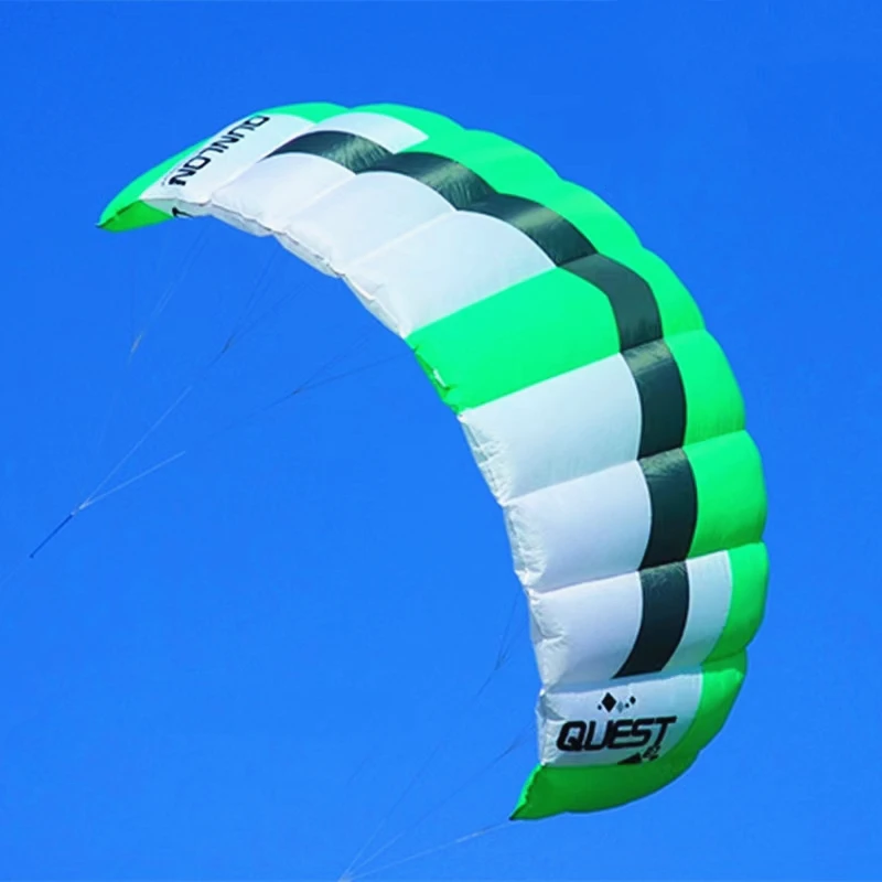 Frete grátis linha dupla pipa parafoil kiteboard kitesurf equipamentos pipas para adultos brinquedo ao ar livre esportes pipa acquilone