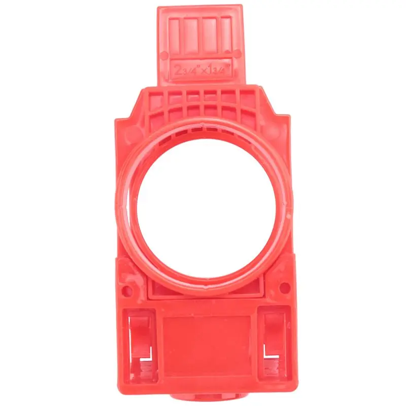 【الضرورة】طقم تركيب قفل الباب 10X، طقم حفر فتحة الباب للمسامير الميتة والأقفال مع قالب توجيه، فتحة قفل الباب #5