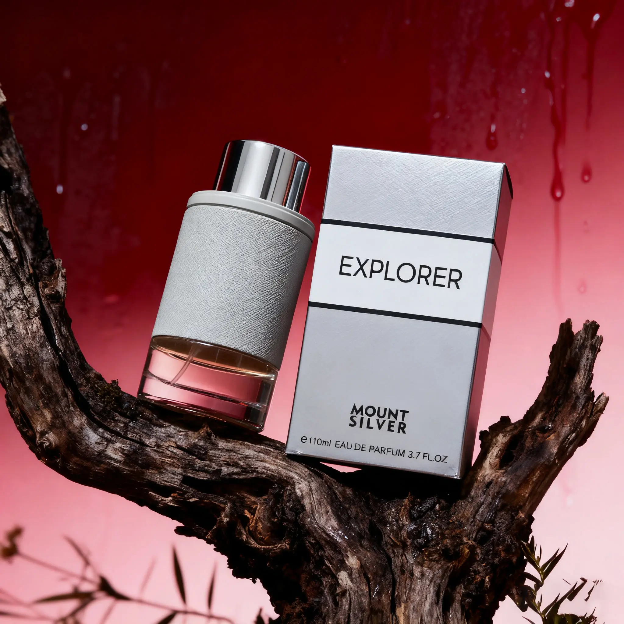 إكسبلورر بلاتينيوم 3.4 أونصة EDP SPRAY Iceberg Traveler للرجال EDP Fresh Cedar Sage Pine 100 مل