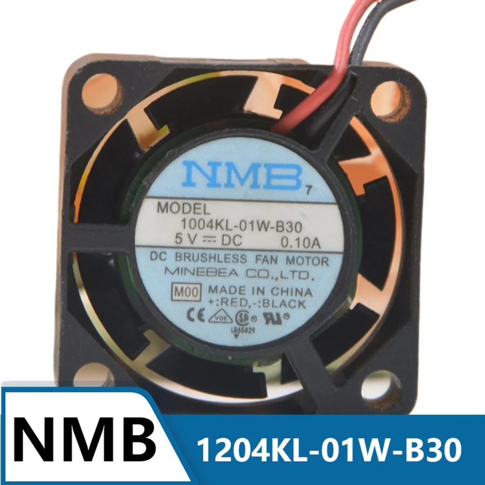1204KL-01W-B30 NMB Server Cooling Fan NMB-MAT Flow Axial Silent Inverter Cooler 2510 5V 0.10A 2.5cm 30*30*10MM
