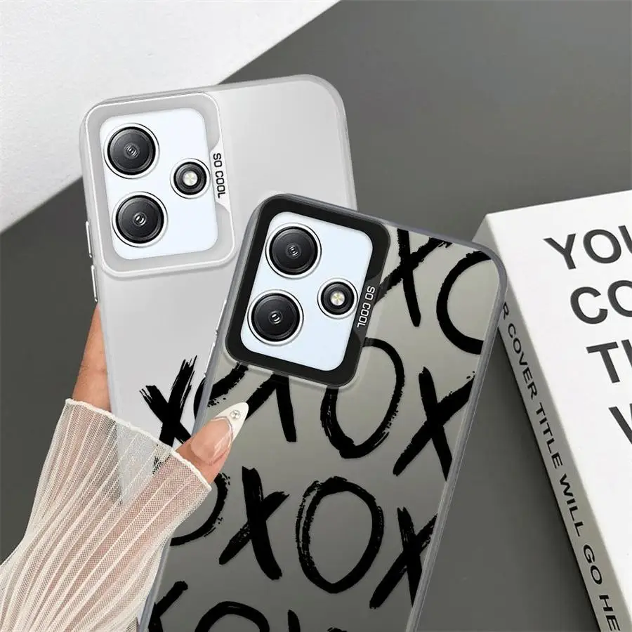 حافظة لهاتف Xiaomi Redmi A3x 14C A1 A3 A2 Plus 12C 13C 12 A4 13 من Fun Letters XX #4