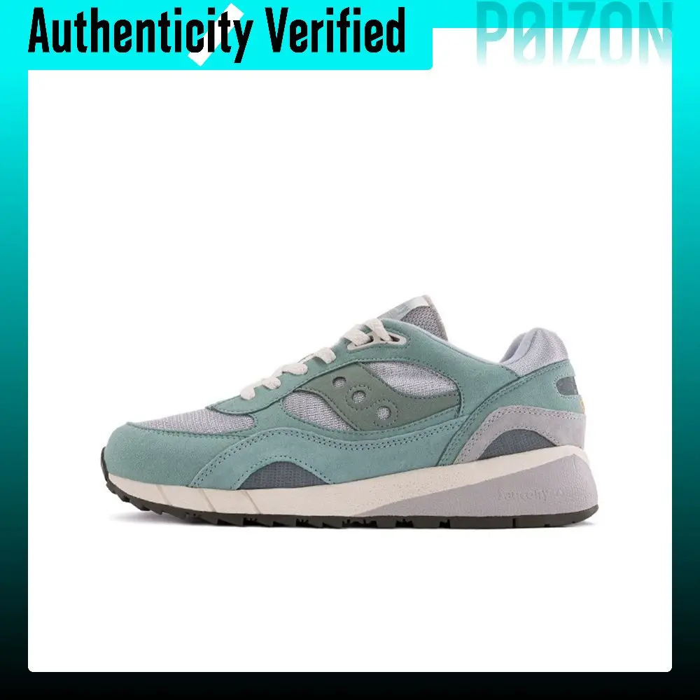 Saucony Shadow 6000 Textile, Leather Cushioning Slip Resistant Abrasion Resistant Lightweight Low top Running Shoes S79033-1