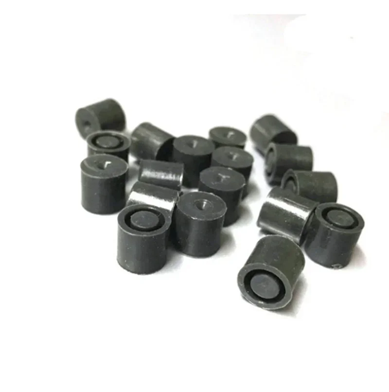 EDM Drill Electrode Tube Rubber Water Stopper Seal Black One 0.2 to 3.0mm for Drilling Machine Parts 50pcs