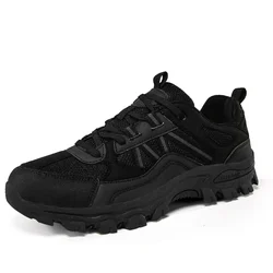 Hiking Shoes for Men Outdoor Black Male Sport Walking Shoes Autumn Winter Man Jogging Trekking Sneakers Trainers Plus Size