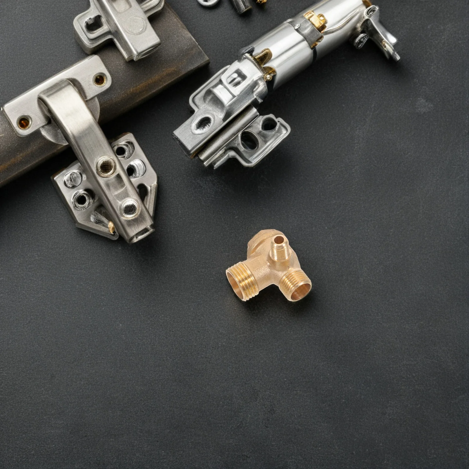 

Air Compressor Check Copper Non-Return 3-Port Threaded Connector For Air Compressor Accessories One Way Valve Industrial