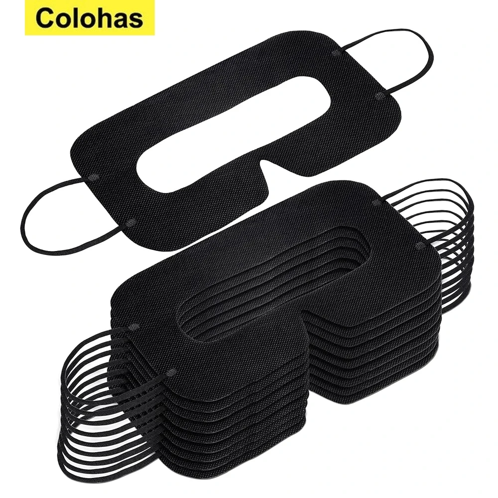 100/50PCS VR Disposable Eye Mask for Quest 3 Sweat Breathable Eye Mask Cover for Oculus Quest2 Pico 4 PSVR2 HTC VIVE Accessories