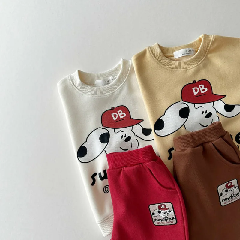 2024 Autumn New Baby Long Sleeve Clothes Set Infant Cartoon Sweatshirt + Pants 2pcs Suit Children Sportswear Toddler Outfits