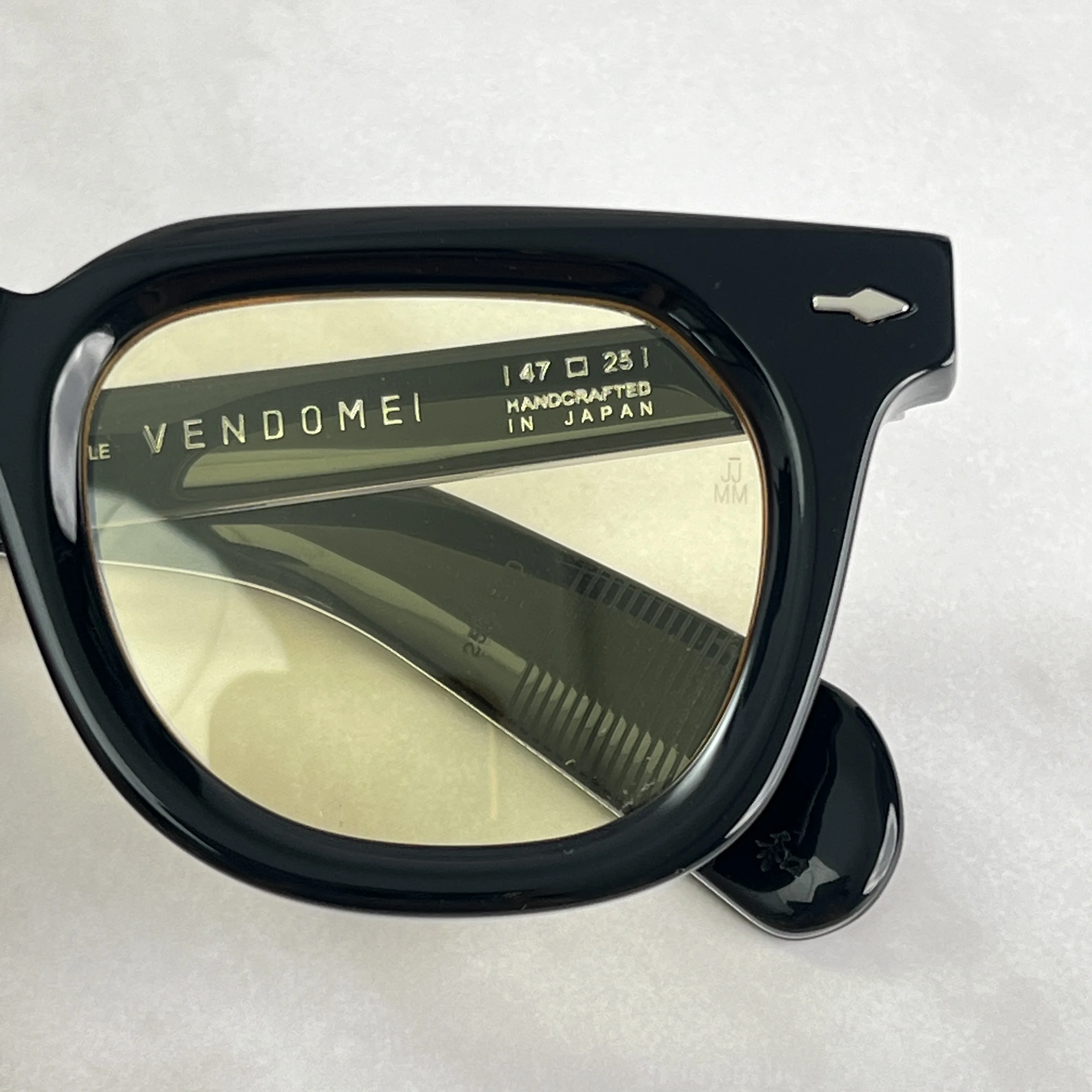JMM VENDOME نظارات شمسية كلاسيكية مصنوعة يدويًا بإطار خلات فاخر UV400 ظلال مصممة كلاسيكية للرجال والنساء