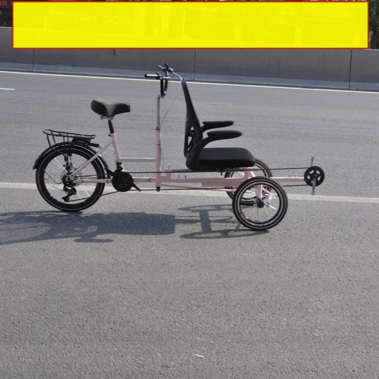 20 inch double tricycle scooter