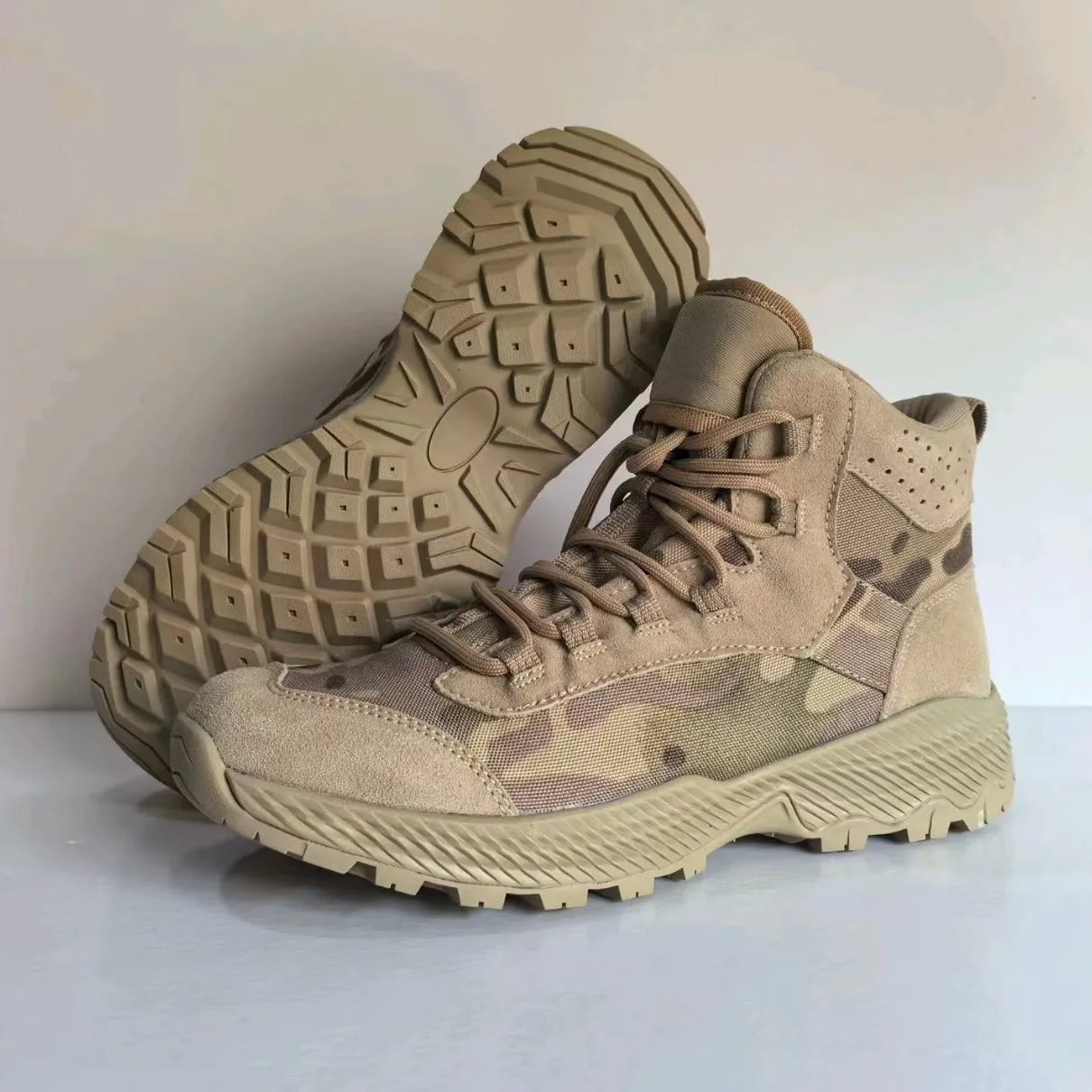 Botas tácticas cortas para hombre montaña y senderismo - imagen 5