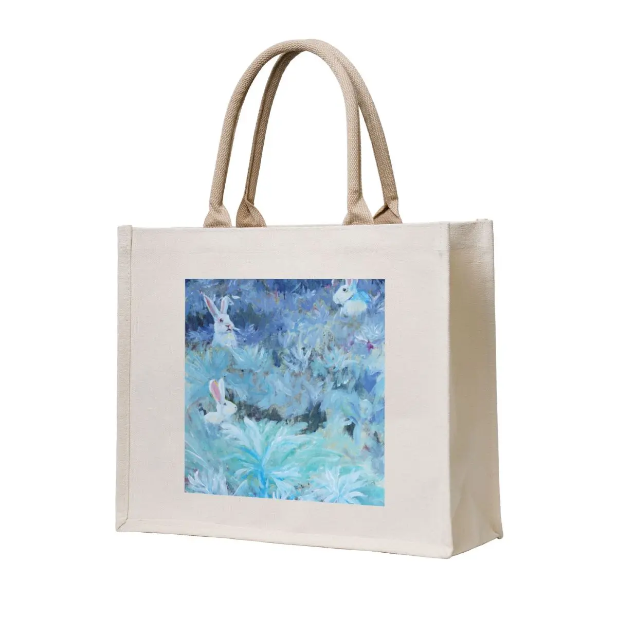 

Wormwood bunnies Tote Bag tote bags cloth bags Candy bags Women's tote bag