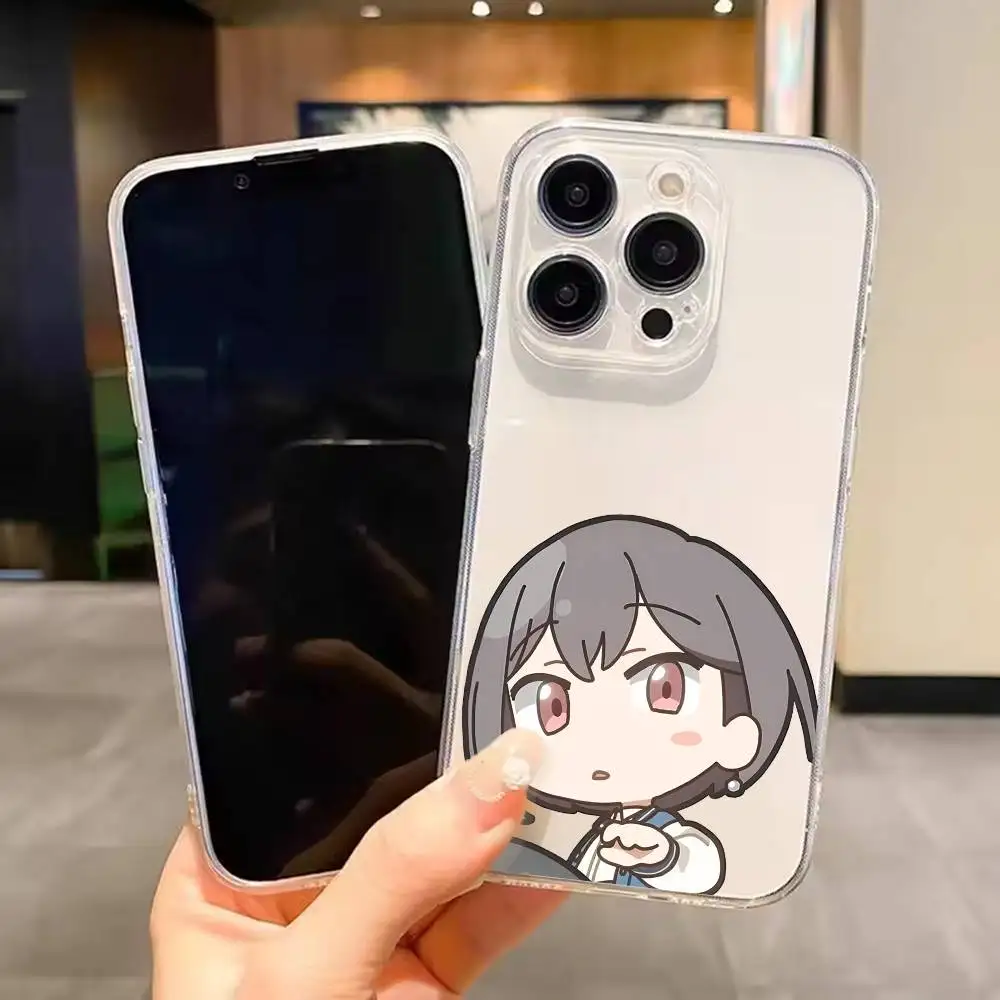 

TOMORI TAKAMATSU Cute Phone Case For iPhone 17 16 15 14 13 12 11 Mini Pro Max Plus Transparent Cover