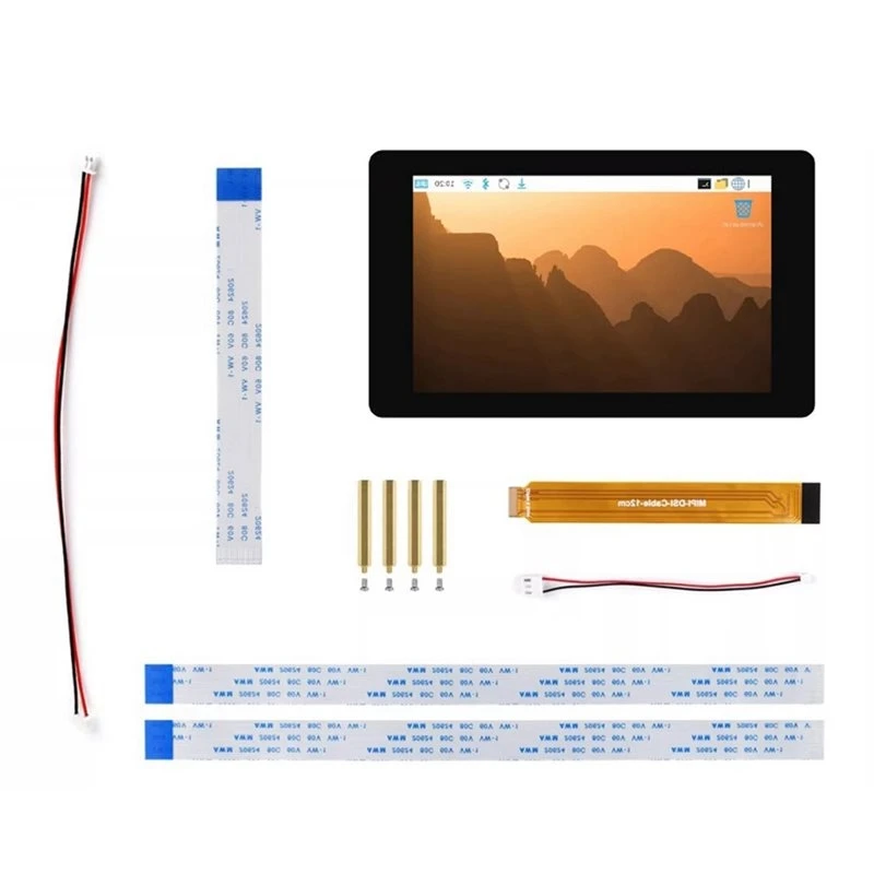 For Raspberry Pi5 4 Inch DSI Display LCD Capacitive Touchscreen 480X480 Resolution For Raspberry Pi Board DIY Projects