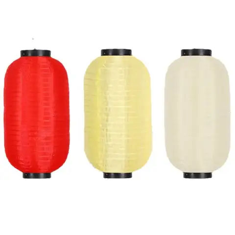 Japanese Style Foldable Winter Melon Lantern Vintage Handmade Hanging Lantern Waterproof Portable Festival Lantern Restaurant