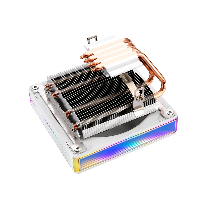 Chłodzenie CPU XUANFENG X99, wentylator 120mm, 4pin/PWM, radiator poziomy, 2/4 ciepłowody, chłodzenie powietrzem, kompatybilne z LGA115X 2011 1200 1700 AM4 I3 I5 — zdjęcie produktu 2