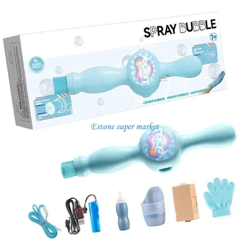 090B 안전한 친절한 플라스틱 거품 지팡이 아이를 위한 자동적인 거품 기계는 사건과 축하에 가족 결합을 합니다