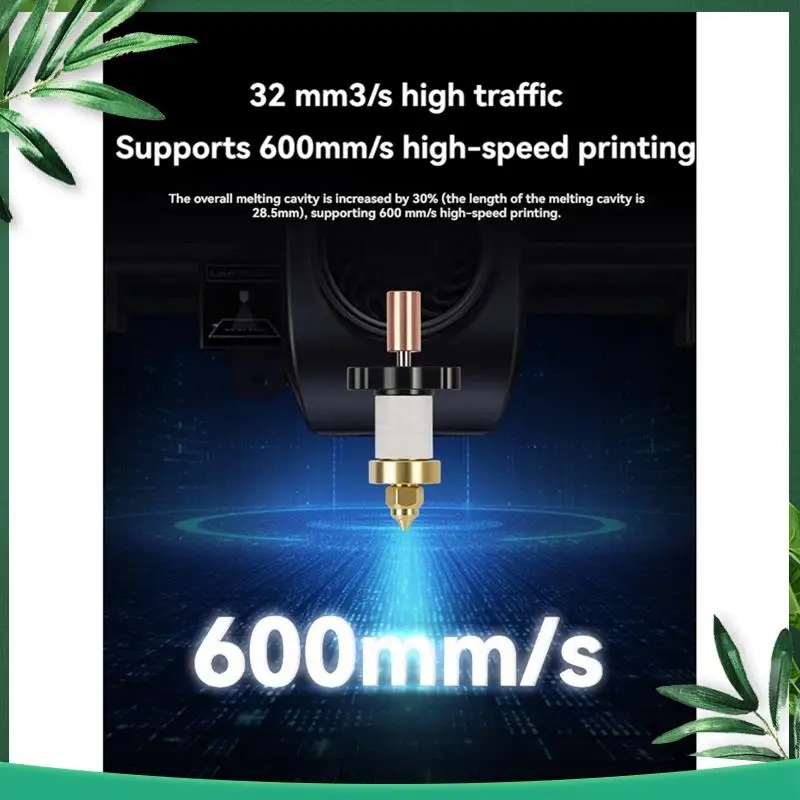 

(НОВИНКА) Комплект нагревательных блоков с 2 насадками, для 3D-принтера K1/K1 Max, высокая термостойкость, высокоскоростная печать