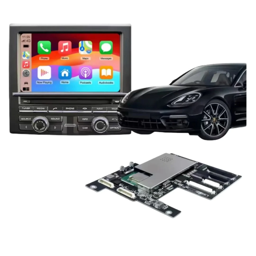 High Quality Wireless for Bluetooth Control Unit Module for    for Cayenne Panamera 3.1CD New Condition with Carplay Featur