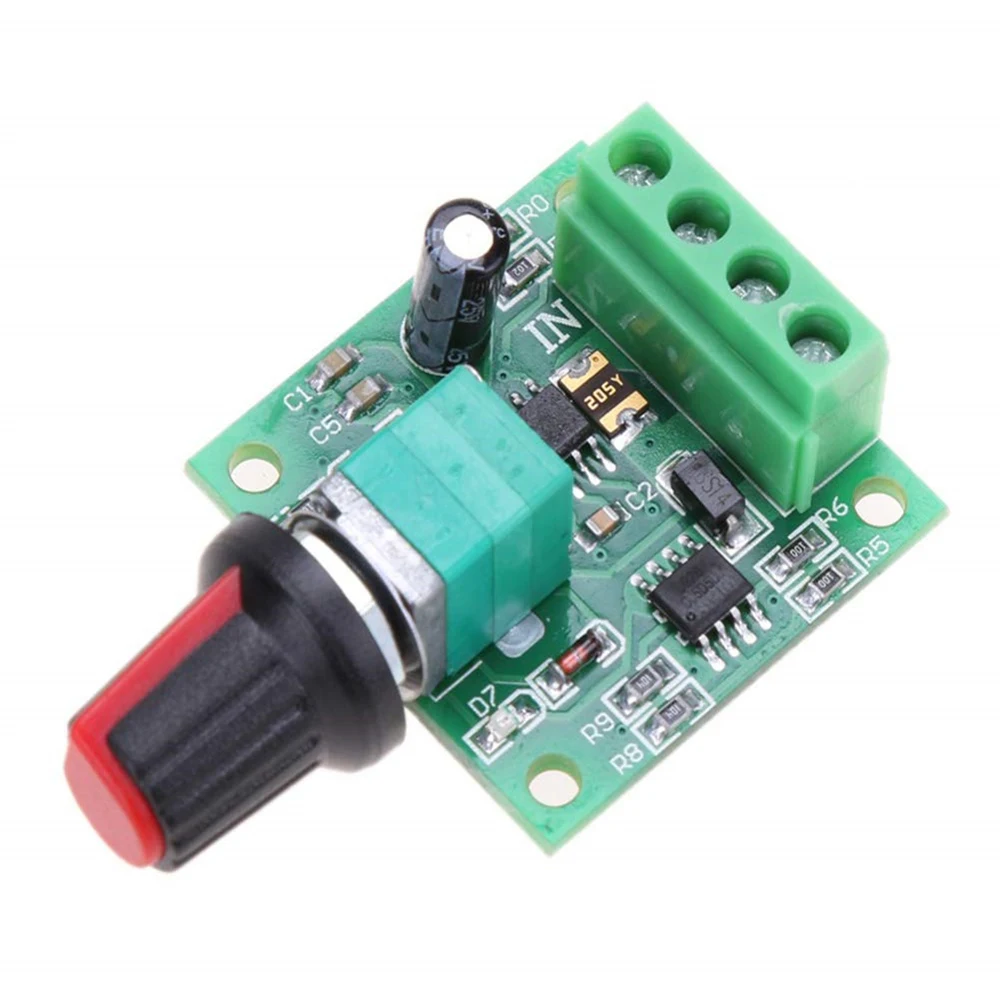 PWM DC motor speed controller 1.8V 3V 5V 6V 12V 2A speed control switch 1803BK Adjustable Drive Module