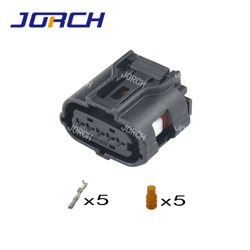 5sets 5pin Female TS Series MAF Sensor Connector Air Flow Meter Plug 6189-1046 For Sumitomo Toyota