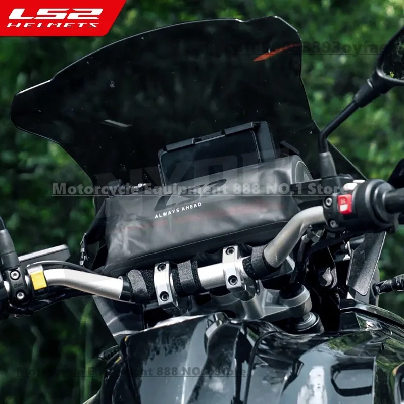 

LS2 Universal Motorcycle Cylinder Bag Motorcycle Waterproof Knight Bag Mini Portable Storage Tool Side Bag 3L