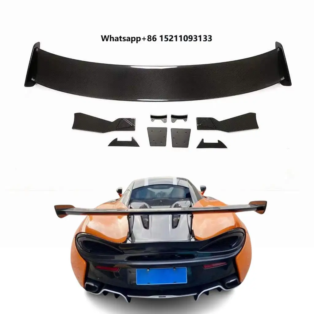 2015-20 High Quality for570S Car Bumpers 620R Style Spoiler Rear Wing Upgrade Perfect Accessory