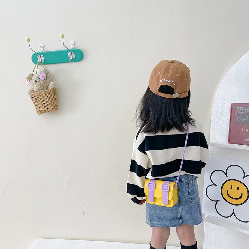 Children Shoulder Bags New Fashion Korean Style Girls Stylish Little Girl Crossbody Bag Princess Kids Bag Purses and Handbags