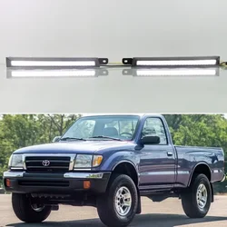 For Toyota Tacoma 1998 1999 2000 Car LED Daytime Running Light Headlight DRL Front Fog Lamp 12V Waterproof ABS Car DRL