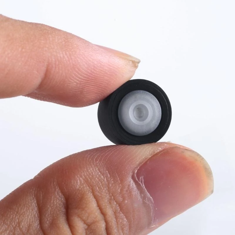 5PCS Cassette Tape Recorder Pinch Roller Wheel Rubber Pressure Belt Pulleys Set