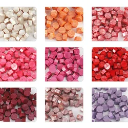 100 sztuk czysta wosk kolorowy pieczęć znaczki koraliki księga gości materiał wosk rzemiosło pieczęć Retro dekoracji urodziny ślub znaczek Hobby