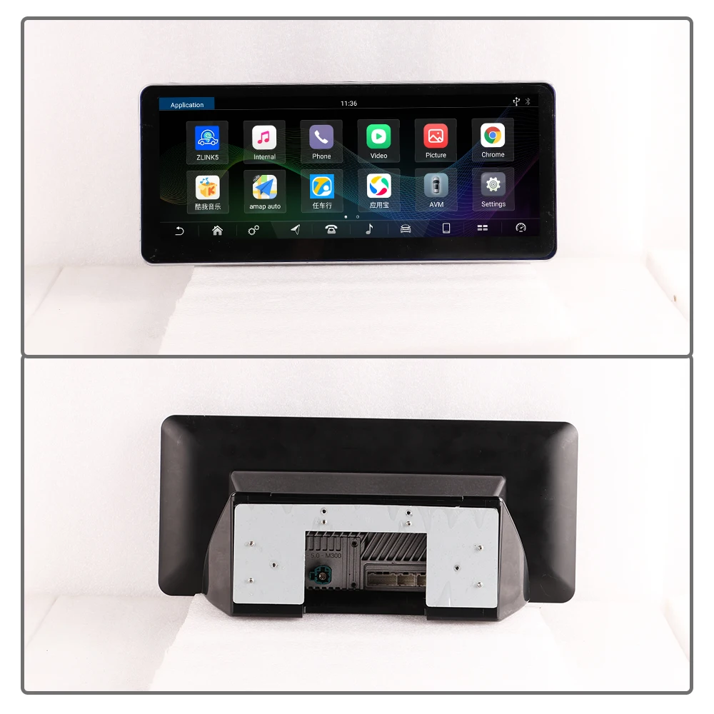 12.3 بوصة أندرويد 14 ل أستون مارتن DB11 2016-2020 راديو السيارة لتحديد المواقع والملاحة السيارات اللاسلكية Carplay رئيس وحدة مشغل وسائط متعددة