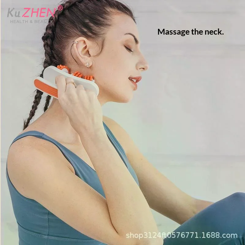 1PCS Multi-function Ring Leg Massager Massage Roller Detachable Handles For Full Body Neck Shoulder Abdominal Muscle Slimming
