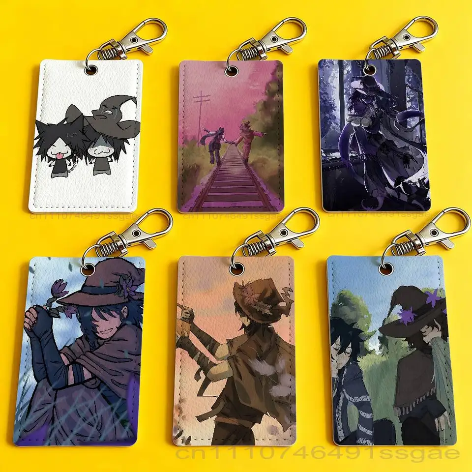 A-Azure Time F-Forsaken Cute Card Holder Men And Womenn Universal
