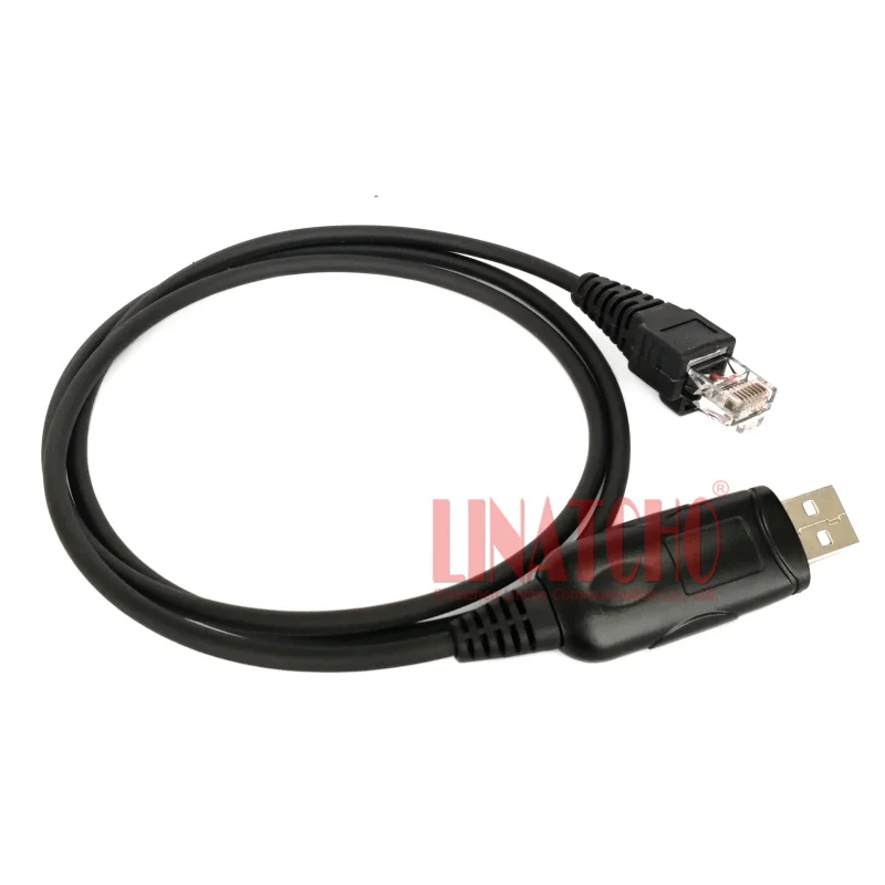 Usb TM600 TM-600 TM-610 TM800 TM-800 Auto Twee Manier Radio Programmering Kabel 8 Pins RJ-45