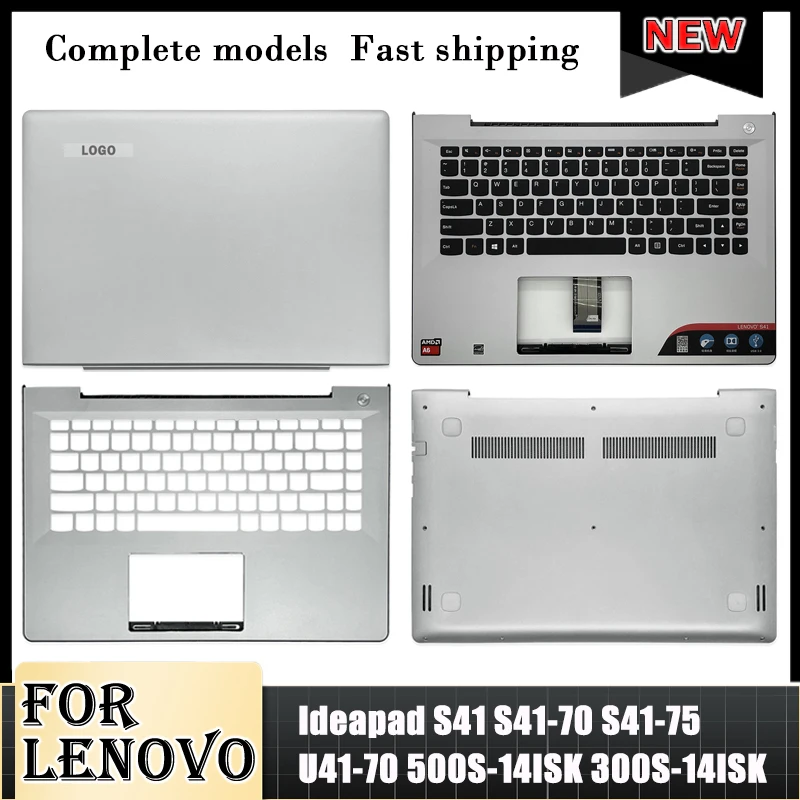 

Новинка для Lenovo Ideapad S41 Женская фотография 500S-14ISK 300S-14ISK задняя крышка для ноутбука с подставкой для рук Нижняя крышка 14 дюймов