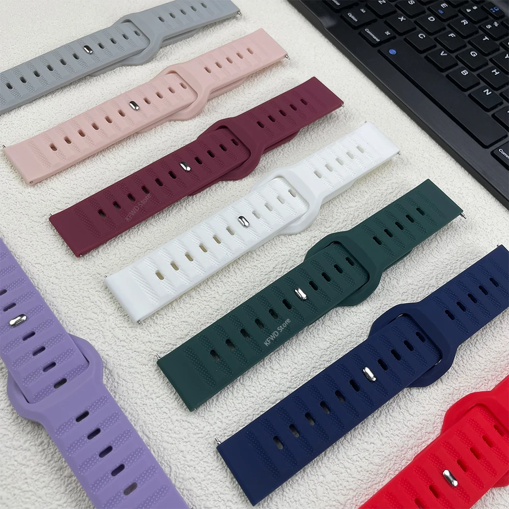 Pulseira para Amazfit Zepp E Pulseira, Pulseira de Silicone, Pulseira de Substituição, Acessórios Pulseira, Círculo, Quadrado