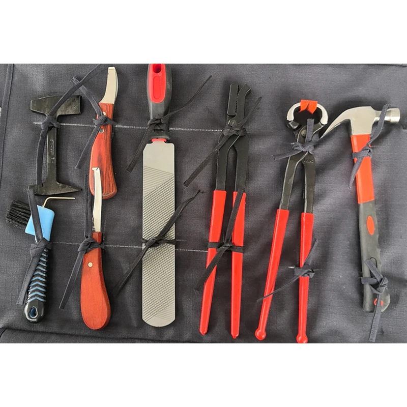 Kit Vet Rasp Hoof Nail Trimmer & Nipper Hoof Cutters Horse Farrier Hoof Tools Kit Rust Free Farrier Tools