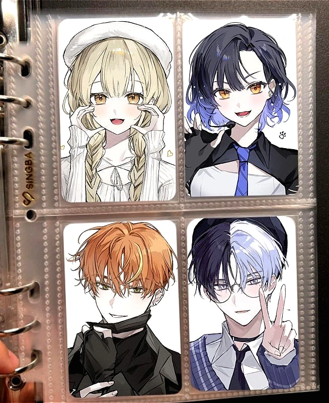 

The Plan for World Anime Small Cards Stationery Photo Cards Photomasks Scrapbooking Supplies Kids Friends Gift for Fans Cos